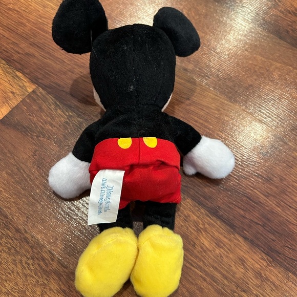 Vintage Disney's Mickey Mouse Plush Walt Disney World Resort 8” Bean Bag - Picture 3 of 6